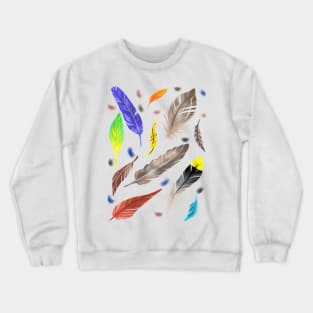 Bird feathers Crewneck Sweatshirt